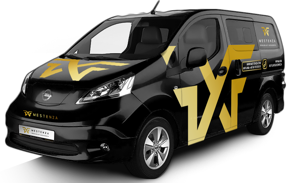 Nissan e-NV200 - Wypożyczalnia samochodów luksusowych Mestenza Trójmiasto Rafał Grzebin